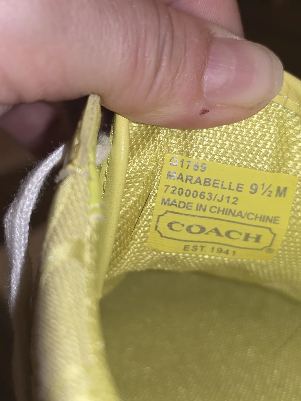 Coach women’s sneakers